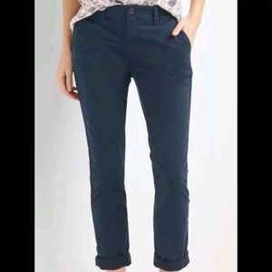 GAP Navy Ankle Cropped Pants